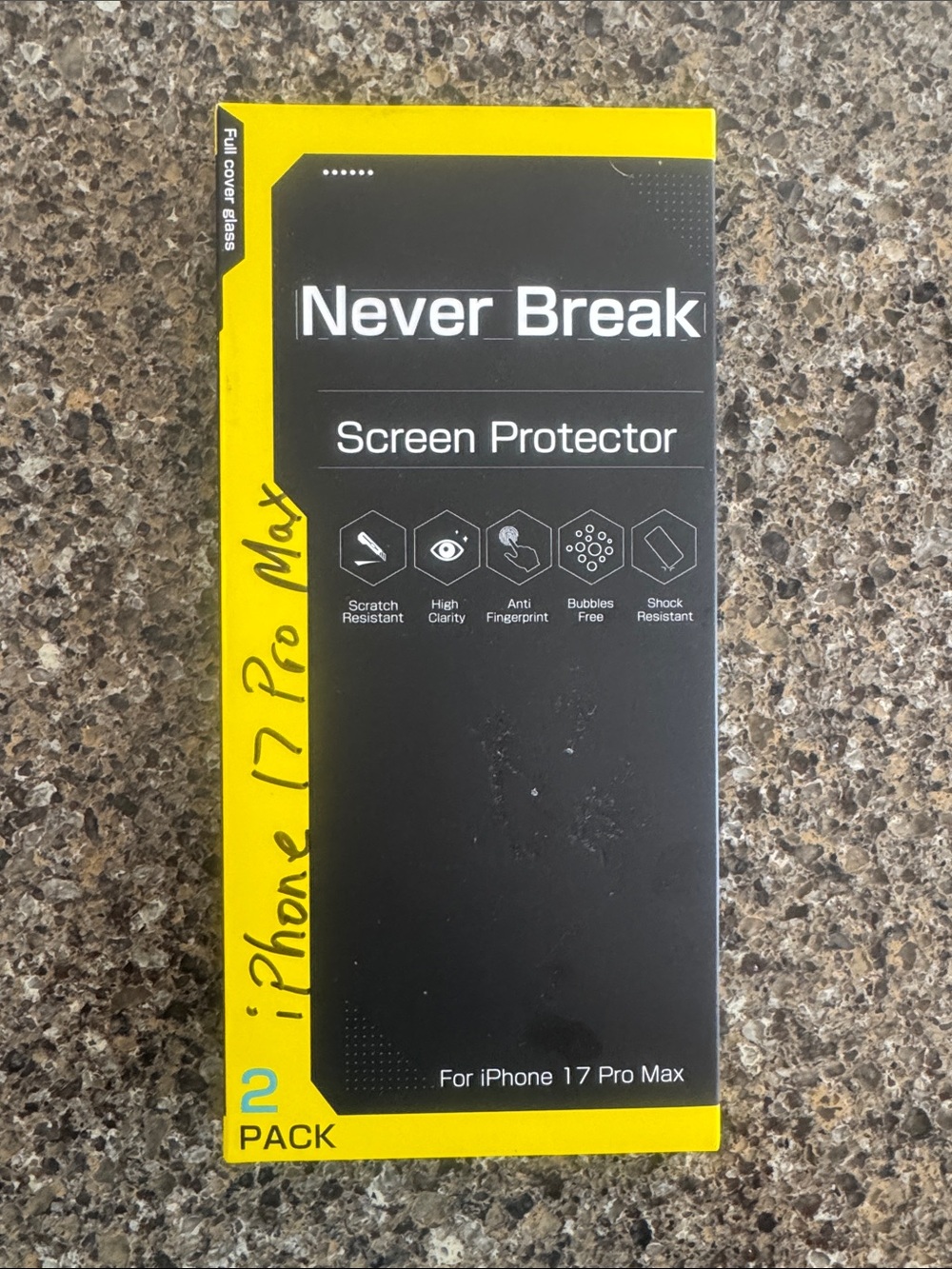 1 Screen Protector for iPhone 17 Pro Max